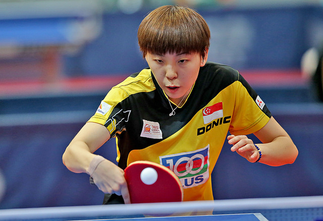 Singapore Scored a Total of 5 Golds, 3 Silvers and 2 Bronzes at the 9th South East Asian Table Tennis Championships 2014