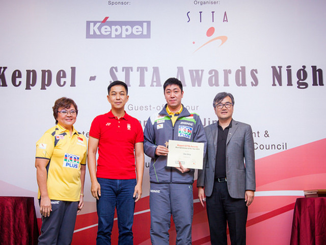 KEPPEL-STTA Awards – Celebrating Table Tennis Achievements Of 2015