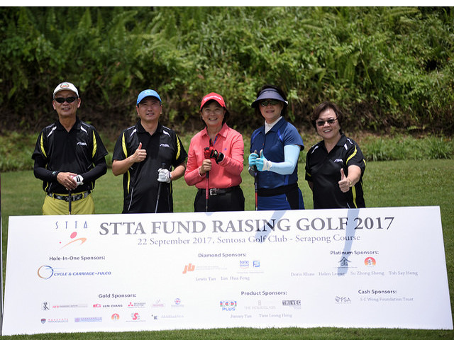 Singapore Table Tennis Association (STTA) Fund Raising Golf Tournament 2017