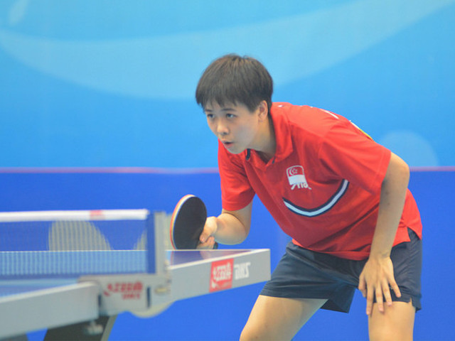 Singapore paddler – Goi Ruixuan book a place in the Buenos Aires 2018 Youth Olympic Games