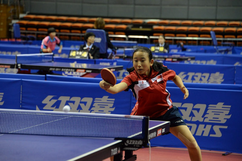 Singapore scored its highest ever finish, finishing Second in the Girls’ Singles event at the 2016 ITTF World Hopes Week & Challenge, Doha Qatar