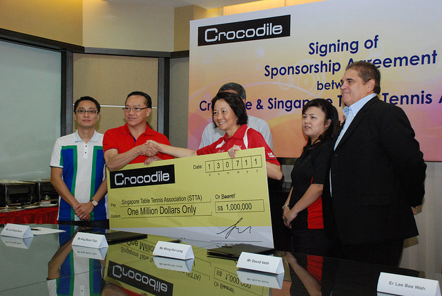 The Singapore Table Tennis Association Nets The Biggest Sponsorship Ever