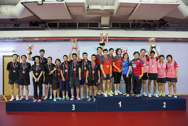 STTA Table Tennis Business League on 2nd November 2014