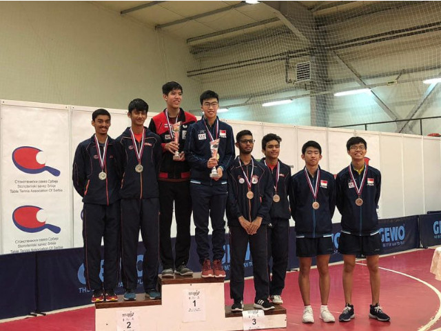 Table Tennis:  Singapore youths deliver at the 2018 Serbian Junior & Cadet Open – ITTF Junior Circuit, 19 to 23 September 2018