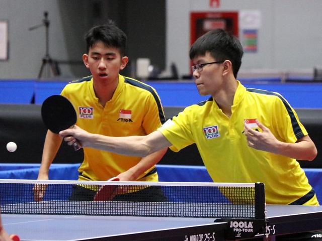 Table Tennis: Singapore paddlers bags Republic’s first-ever bronze medal at the 2019 ITTF World Junior Table Tennis Championships, 24 November to 1 December 2019, Korat Thailand