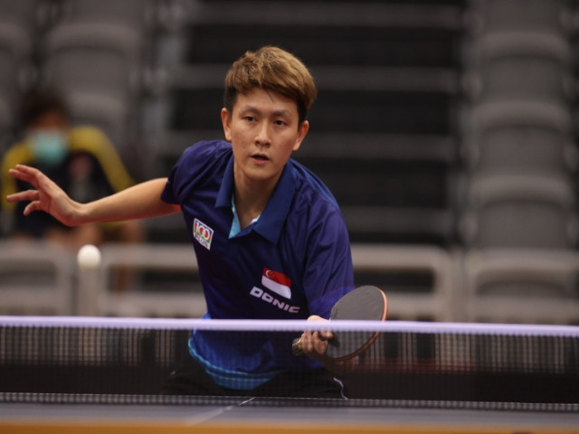 All-Singapore Table Tennis Finals for the Asian Olympic Qualification