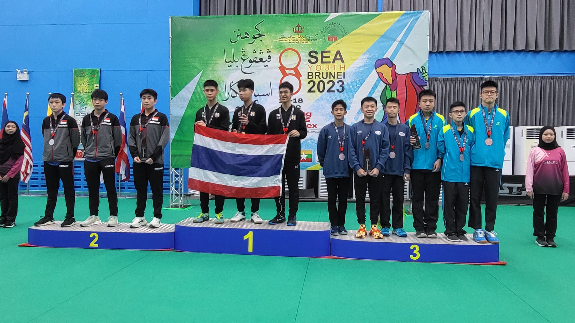 Congratulations to Team Singapore on their outstanding performance in