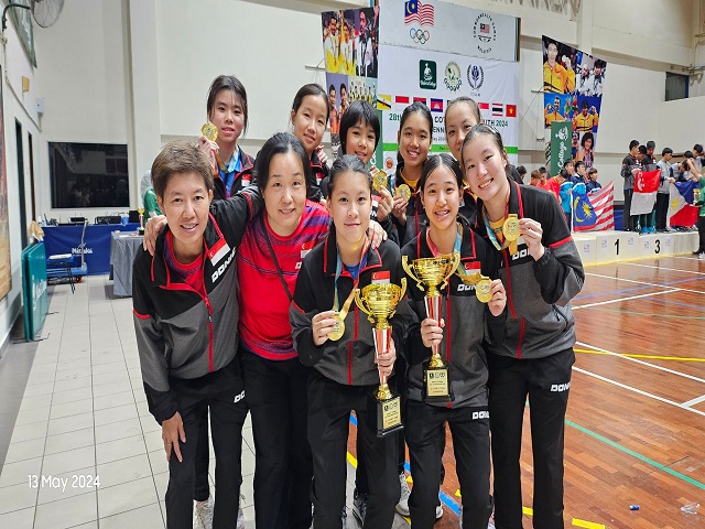 Singapore girls strike gold in Kuala Lumpur