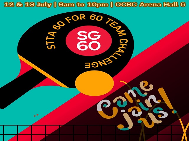STTA Launches “60 for 60” Team Challenge in Celebration of SG60