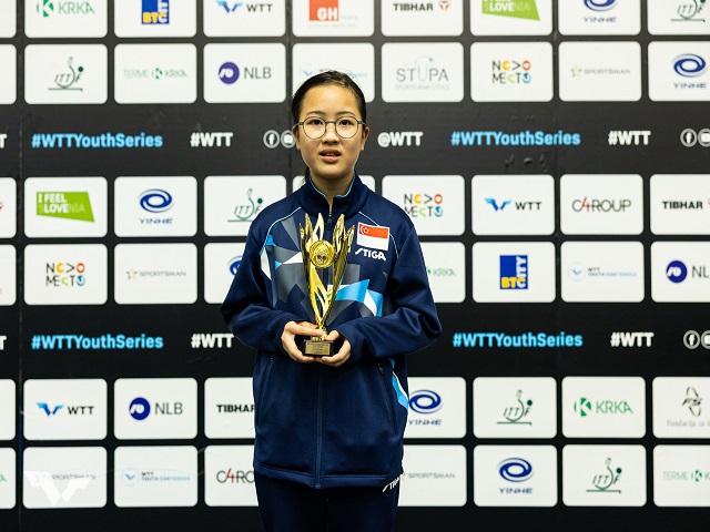 Singapore clinches U11 Girls’ Singles Title and Two Bronzes at WTT Youth Contender Otocec
