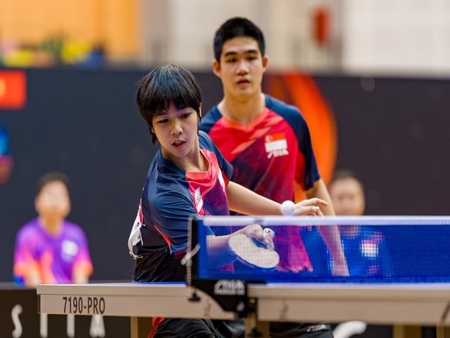 Loy siblings settle for silver in Mixed Doubles