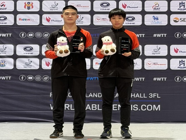 Silver and Bronze for U19 Mixed Doubles in Bangkok