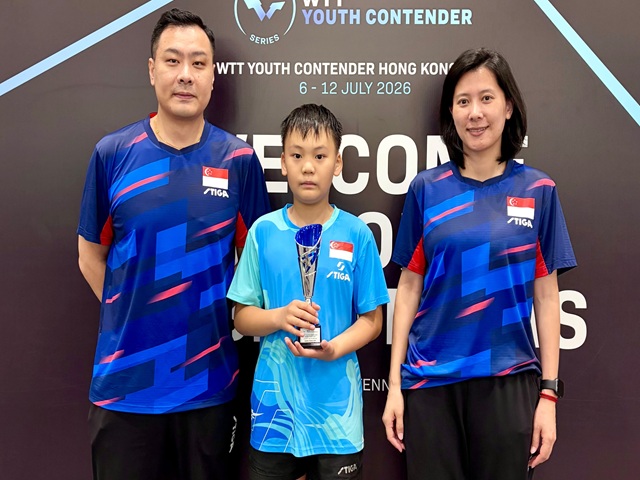 Conor Khoo wins bronze in WTT Youth Contender Hong Kong