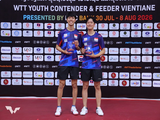 Clarence and Josh victorious in Vientiane